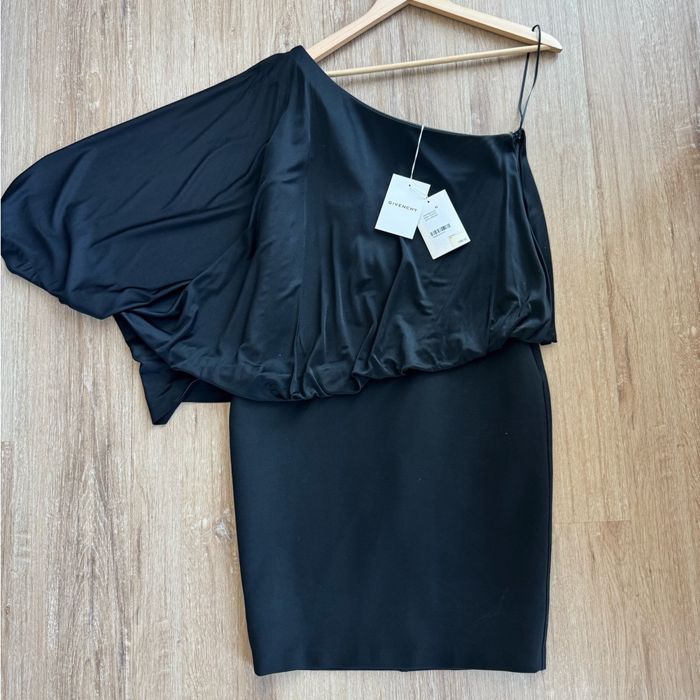 Givenchy Black One-Shoulder Dress